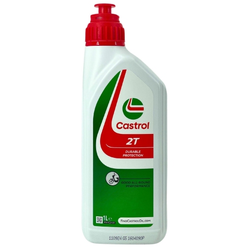 Motor&ouml;l Castrol 2T / 1 Liter Flasche Roller Motorrad JASO FB Zweitakt&ouml;l