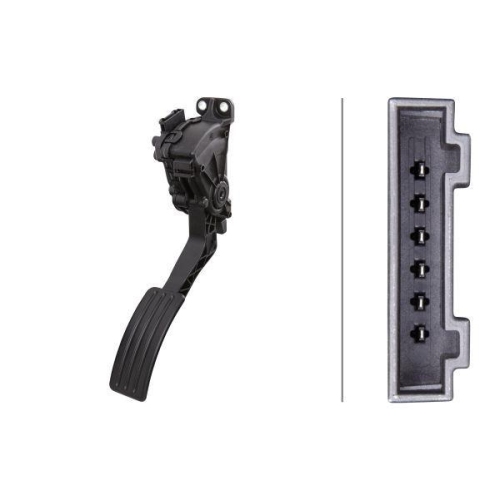 HELLA Sensor, Fahrpedalstellung 6PV 010 946-351