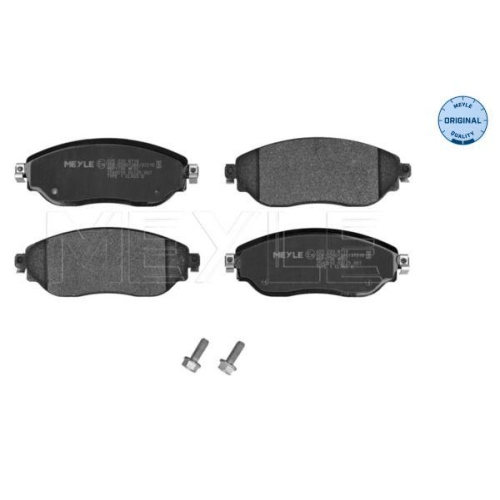 MEYLE Bremsbelagsatz, Scheibenbremse MEYLE-ORIGINAL: True to OE. 025 220 8718