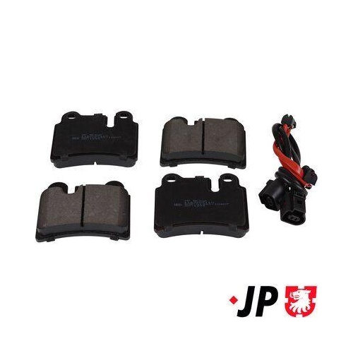 JP GROUP Bremsbelagsatz, Scheibenbremse JP 1163707110