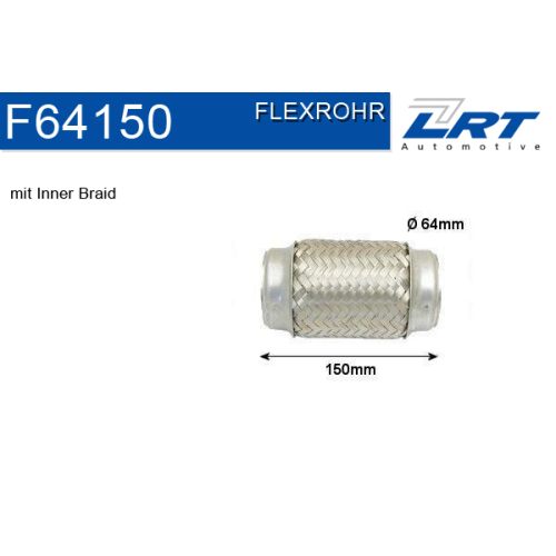 LRT Flexrohr, Abgasanlage F64150