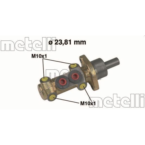METELLI Hauptbremszylinder 05-0418