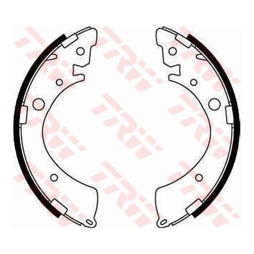 TRW Bremsbackensatz GS8245