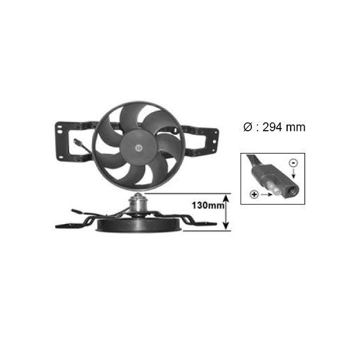 VAN WEZEL L&uuml;fter, Motork&uuml;hlung