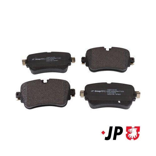 JP GROUP Bremsbelagsatz, Scheibenbremse JP 1163714110