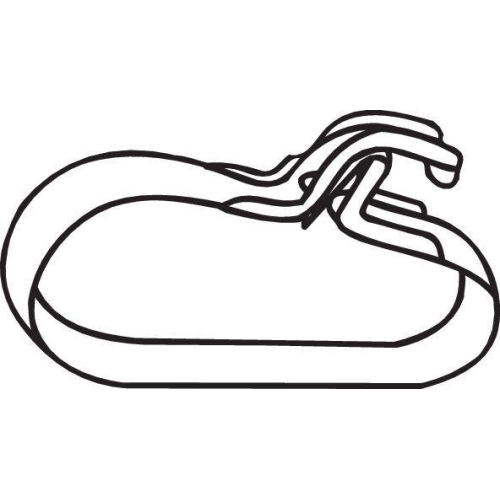 BOSAL Halter, Abgasanlage 251-862