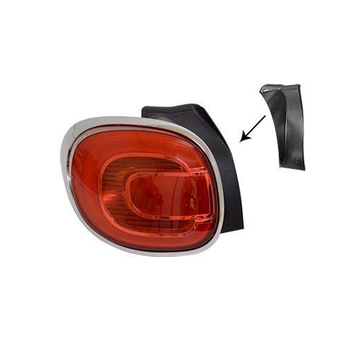 VAN WEZEL Heckleuchte 1609921