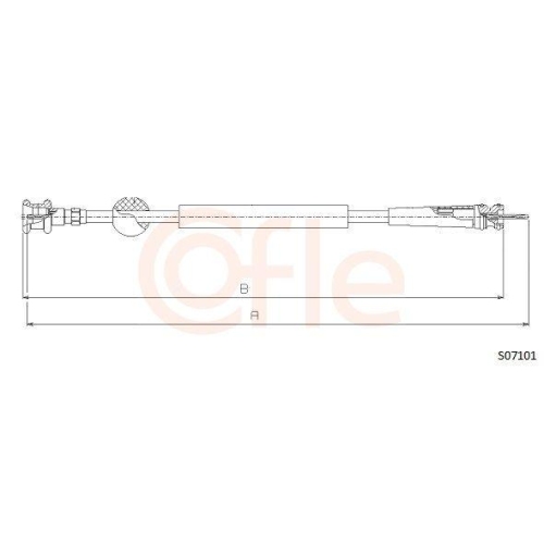 COFLE Tachowelle S07101