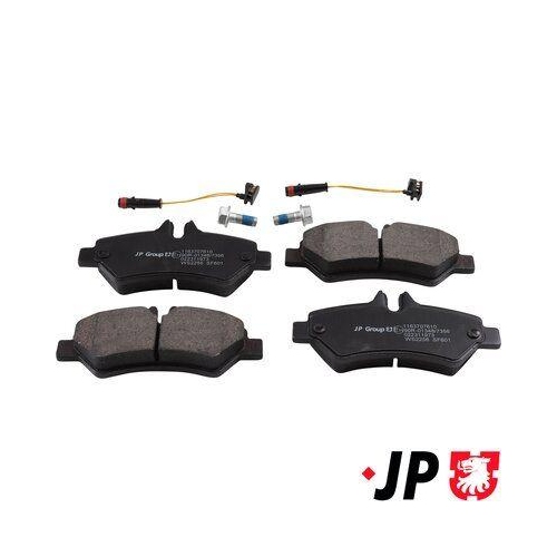 JP GROUP Bremsbelagsatz, Scheibenbremse JP 1163707610