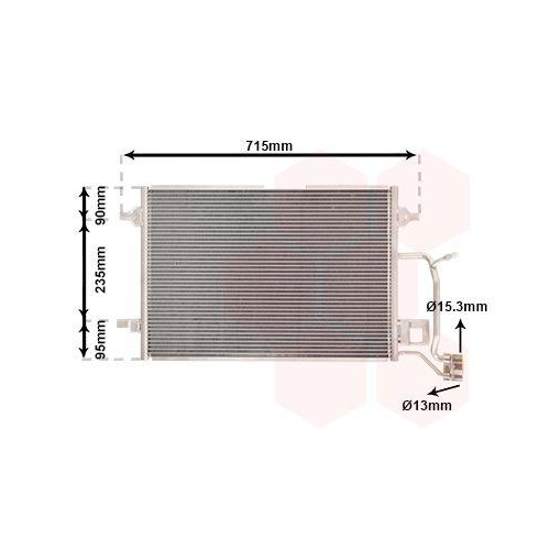 VAN WEZEL Kondensator, Klimaanlage 03005173