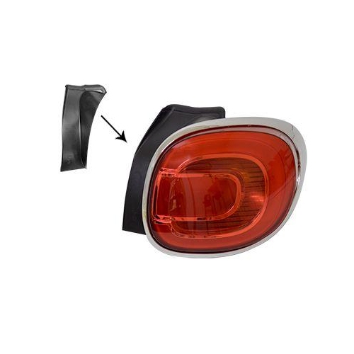 VAN WEZEL Heckleuchte 1609922