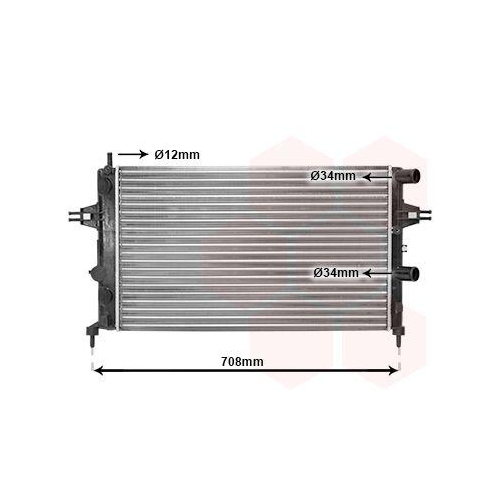 VAN WEZEL K&uuml;hler, Motork&uuml;hlung 37002255