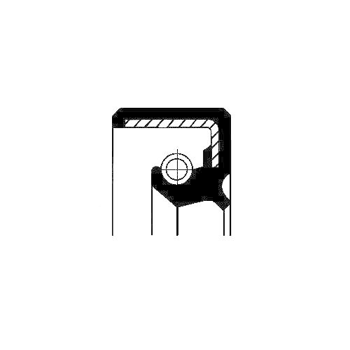 CORTECO Dichtring, Bremsbacke 01033376B