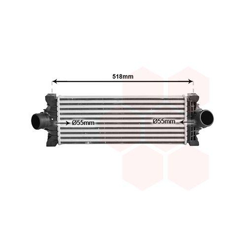 VAN WEZEL Ladeluftk&uuml;hler 18014738