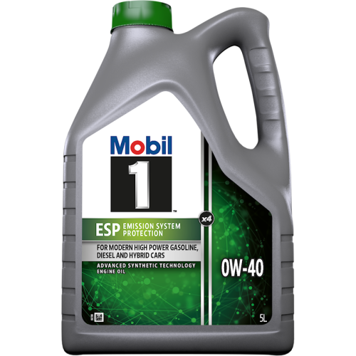 Motor&ouml;l Motoren&ouml;l Mobil 1 ESP X4 0W-40 Motor&ouml;l 5 Liter ACEA C3 API SN VW 51100