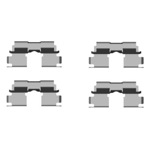 TEXTAR Zubeh&ouml;rsatz, Scheibenbremsbelag 82510800