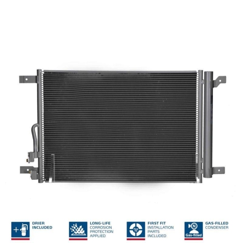 NISSENS Kondensator, Klimaanlage ** FIRST FIT ** 940974