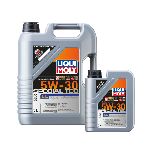 Liqui Moly Motor&ouml;l Special Tec LL, 5W-30, 6-Liter Art.Nr. 1193 + 1192