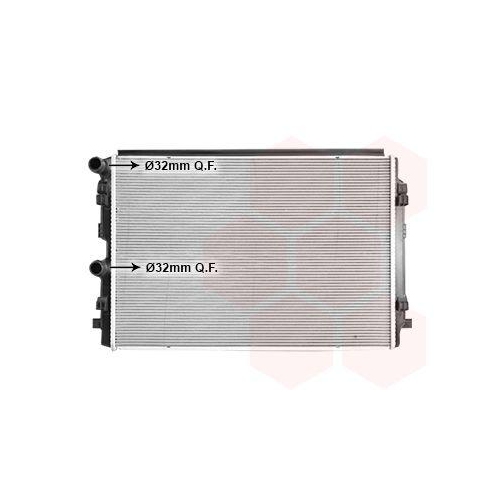 VAN WEZEL K&uuml;hler, Motork&uuml;hlung 58012727