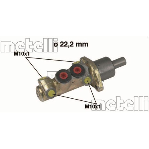 METELLI Hauptbremszylinder 05-0196