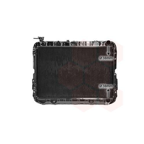 VAN WEZEL Kühler, Motorkühlung 53002217