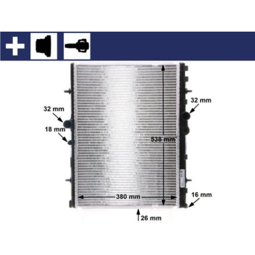 MAHLE K&uuml;hler, Motork&uuml;hlung BEHR CR 31 000S