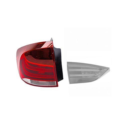 VAN WEZEL Heckleuchte 0678921