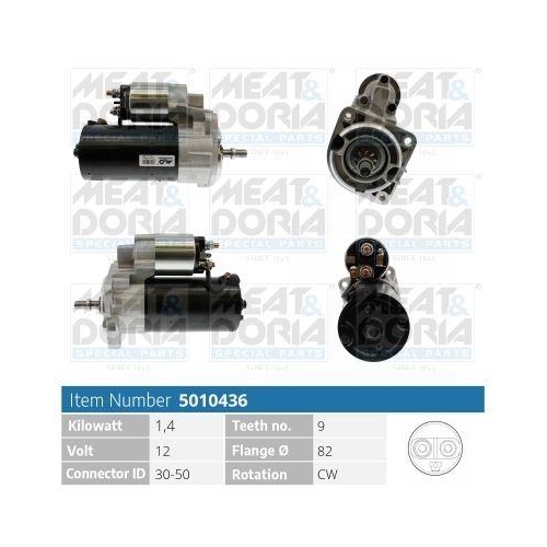 MEAT & DORIA Starter 5010436