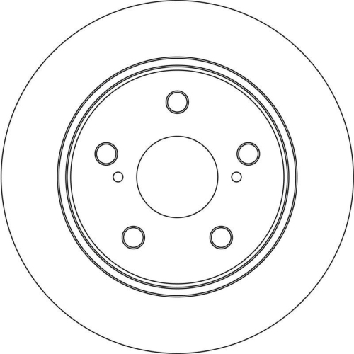 TRW Bremsscheibe DF6732