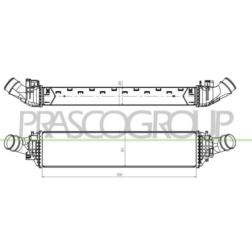 PRASCO Ladeluftk&uuml;hler PrascoSelection AD040N001