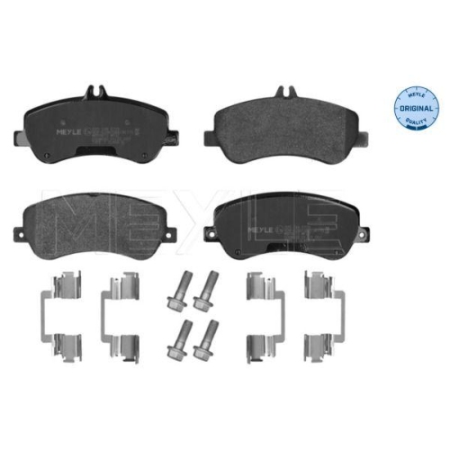 MEYLE Bremsbelagsatz, Scheibenbremse MEYLE-ORIGINAL: True to OE. 025 248 6720