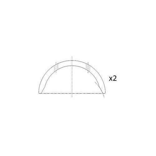 FAI AutoParts Distanzscheibe, Kurbelwelle