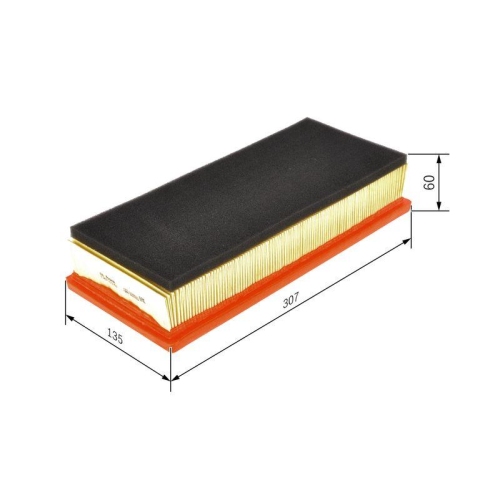 BOSCH Luftfilter 1 457 433 156