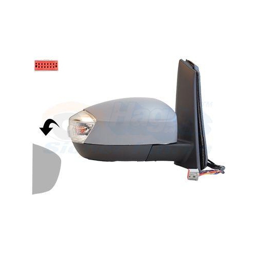 VAN WEZEL Au&szlig;enspiegel * HAGUS * 1968808