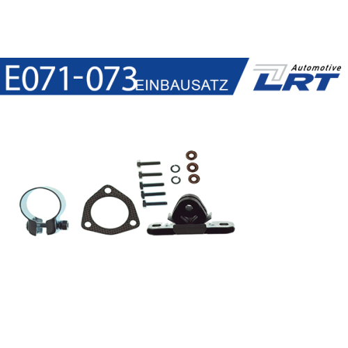 LRT Montagesatz, Katalysator E071-073