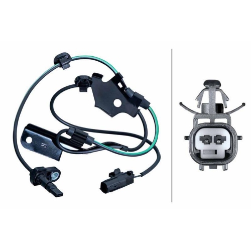 HELLA Sensor, Raddrehzahl 6PU 358 251-191