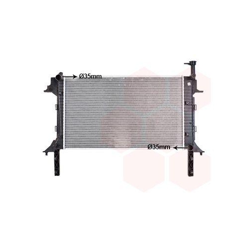 VAN WEZEL K&uuml;hler, Motork&uuml;hlung 82012745