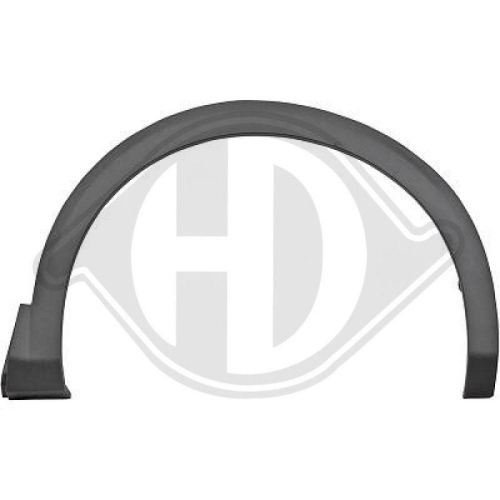 DIEDERICHS Zier-/Schutzleiste, Kotfl&uuml;gel HD Priority Parts 4236462