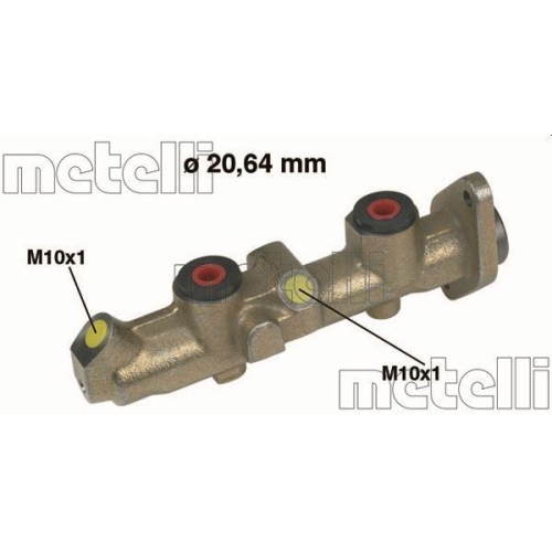 METELLI Hauptbremszylinder 05-0251