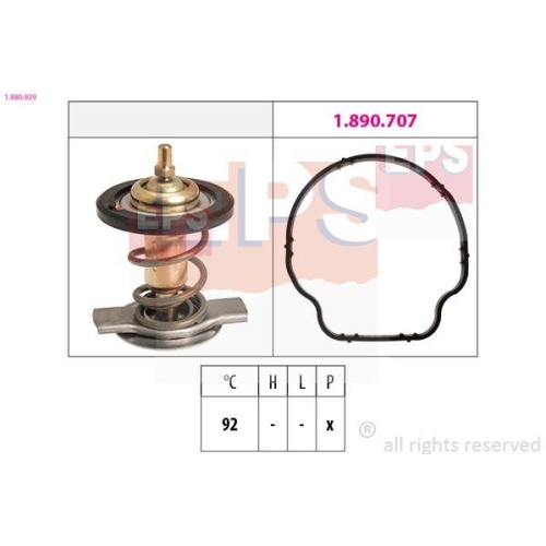 EPS Thermostat, Kühlmittel Made in Italy - OE Equivalent