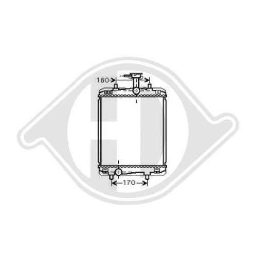 DIEDERICHS Kühler, Motorkühlung DIEDERICHS Climate