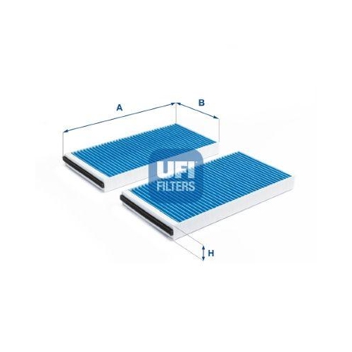UFI Filter, Innenraumluft ARGENTIUM 34.127.00