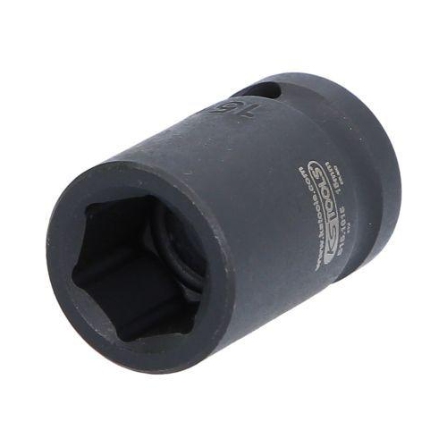 1/2 Zoll Sechskant-Kraft-Stecknuss, kurz, 15mm KS TOOLS 515.1015