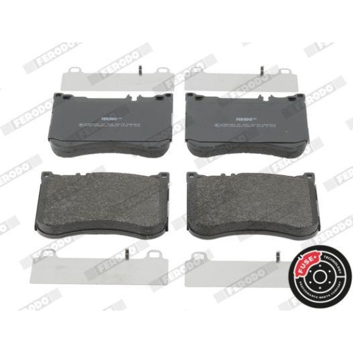 FERODO Bremsbelagsatz, Scheibenbremse FUSE+ Technology FDB4800