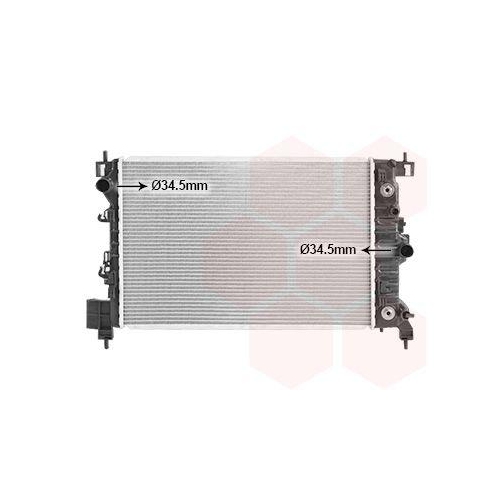 VAN WEZEL K&uuml;hler, Motork&uuml;hlung 37002667