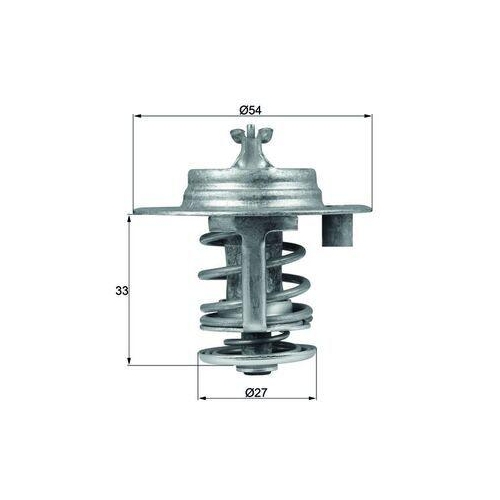 MAHLE Thermostat, K&uuml;hlmittel BEHR TX 95 83D