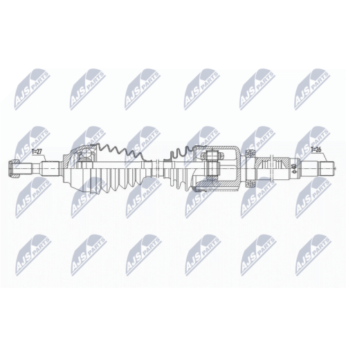 NTY Antriebswelle NPW-FR-115