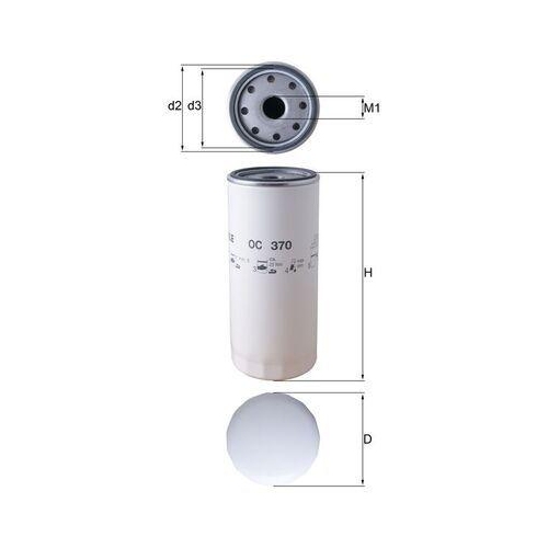 KNECHT &Ouml;lfilter OC 370