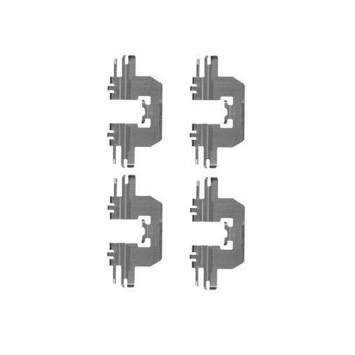 TEXTAR Zubeh&ouml;rsatz, Scheibenbremsbelag 82512000