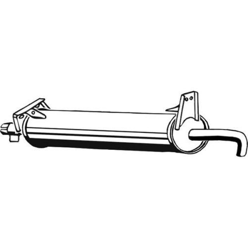 ASMET Mittelschalldämpfer